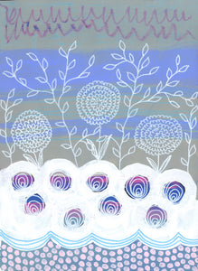 Winter Blooms Note Card